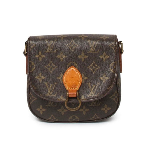 Louis Vuitton Handbags - Louis Vuitton Authentic Vintage Leather Saint Cloud PM Monogram Crossbody Bag